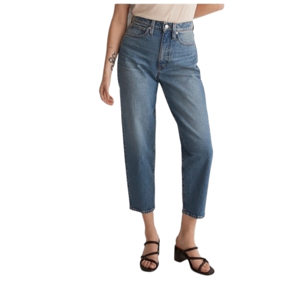Madewell Balloon Magic Pocket High Waist Giftable Jean Size 27T - Picture 1 of 13